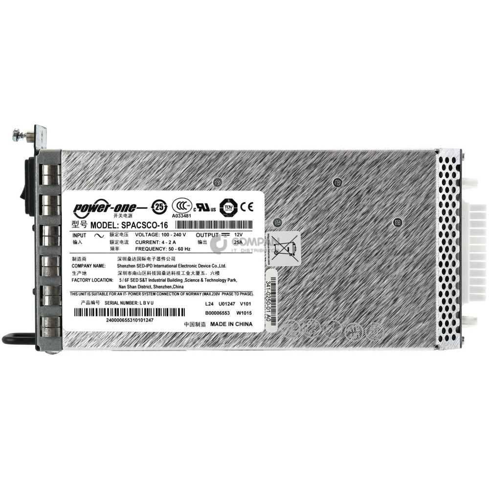 DS-C24-300AC CISCO MDS 300W POWER SUPPLY FOR MDS 9124 SWITCH